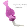 SMILEHEVEN Silicone Suction Connecting Shield, Mouth Prop Saliva Shield with