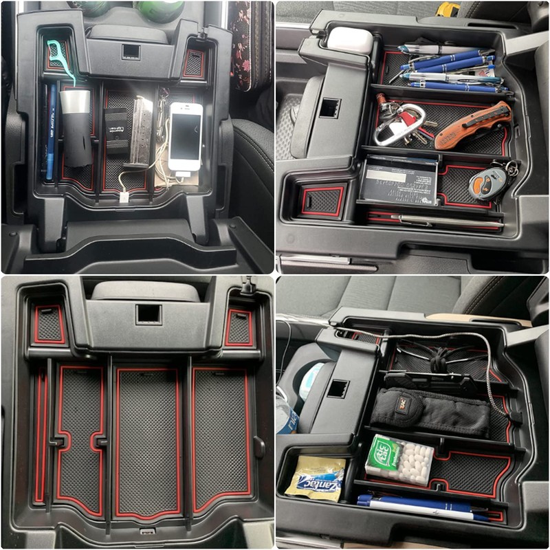 ROADGIVE Center Console Organizer Tray Fit for Dodge RAM 1500