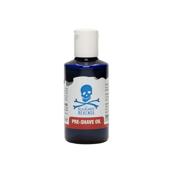 The Bluebeards Revenge, Pre Shave Oil For Men, Vegan Friendly Oil For Sensitive Skin, Helps To Prevent Skin Irritation, 100ml
