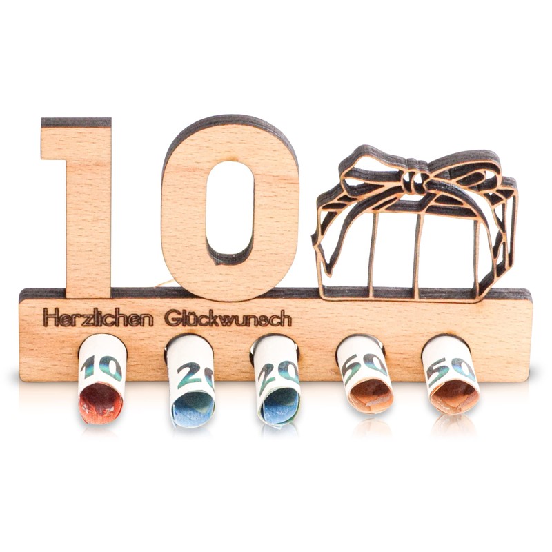 DARO Design - 18th Birthday Wooden Money Gift