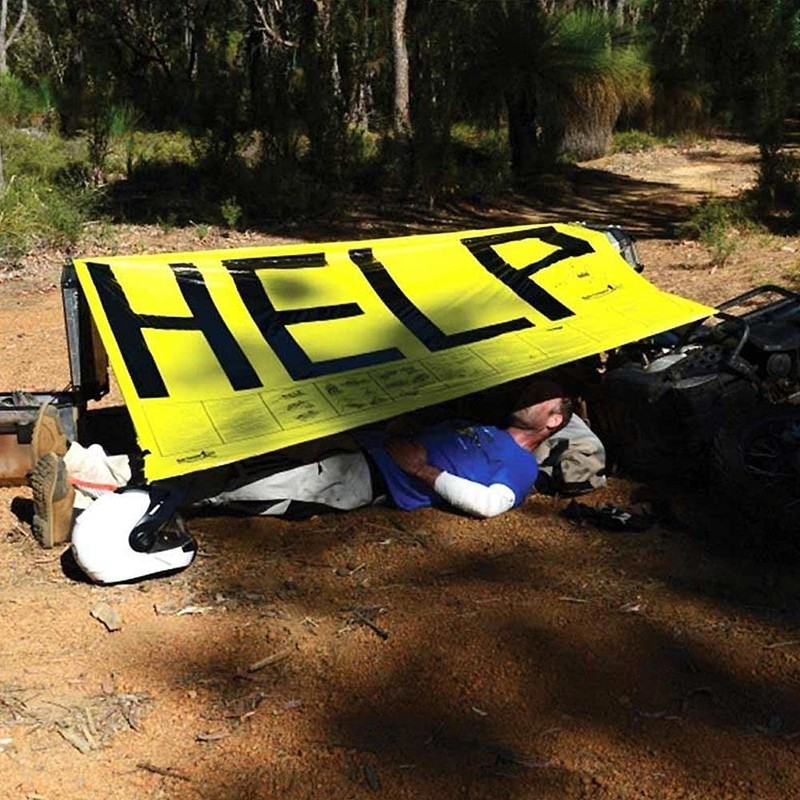 Bob Cooper Help Survival Blanket