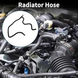 VekAuto Radiator Hose Heater Hose No.5KD121447 for Skoda Octavia 2007-2015 Rubber Cooling Liquid Pipe Black 1 Pc