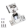 Soft Close Cabinet Hinges, HTCELLE 50 Pack 25 Pair 1/2