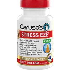 Caruso’s Natural Health Caruso's Stress Eze Two-A-Day Tab X 60