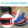 Puiixur Replacement Top Headband Rubber Foam Cushion Pad Repair Parts