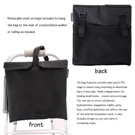 Urine Drainage Concealment Bag with Internal Fixation Buckle, Post-Operative Body Fluid-Adjustable Shoulder Strap Carrying Shoulder Bag (01)