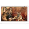 Pets-easy Rectangular Sticker Dog 60 cm German Shepherd