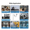 1 Pcs Stainless Steel Ring Handle Locking Pin Ball Lock