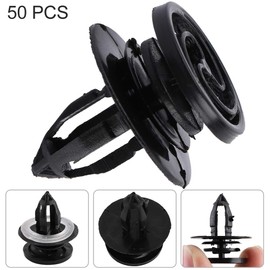 Car Plastic Interior Door Card & Trim Clips Fixing Rivet Kit for 2002-2008 8E0868243(50)