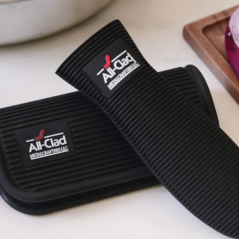 All-Clad Silicone Grip Set: 100% Silicone Flexible & Heat Resistant