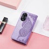 DEDUX Flip Wallet Case for Oppo A58 4G, 3D Embossed