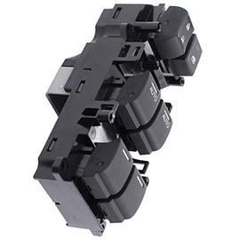 NewYall Front Left Driver Side Power Window Switch with Dual AUTO Button for Honda Pilot 2009-2015 Accord 2008-2012