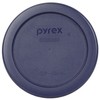 Pyrex (3) 7202 1-Cup Dark Blue, (3) 7200 2-Cup Lawn