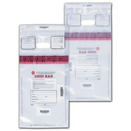 5Forms 53962 Heavy Duty Coin Deposit Bag 10 x 15" QTY 100 BAGS