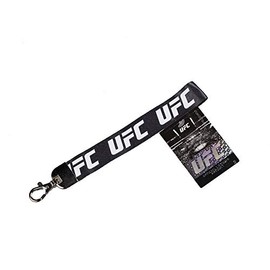 UFC Unisex Ufc Lanyard Wristlet Logo Charcoal