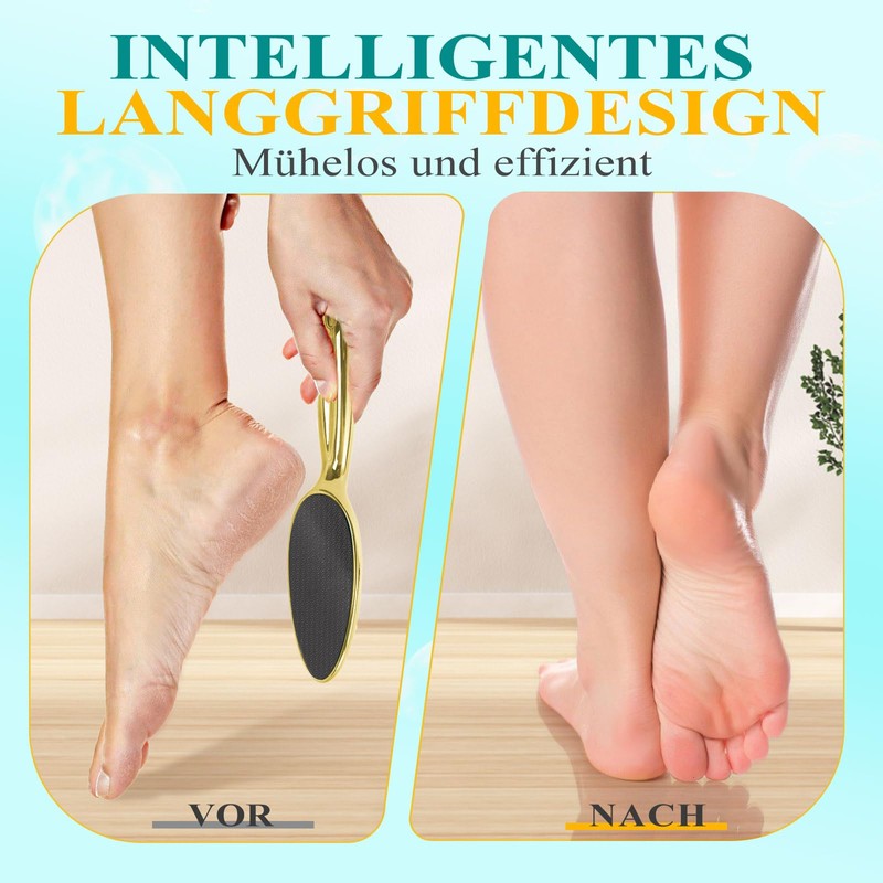 HovuuTuig Nano Glas Callus Remover, Gentle Foot Care with Long