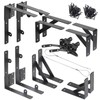 Fence Gate Kit Gate Hardware, 2 Set Anti Sag Gate