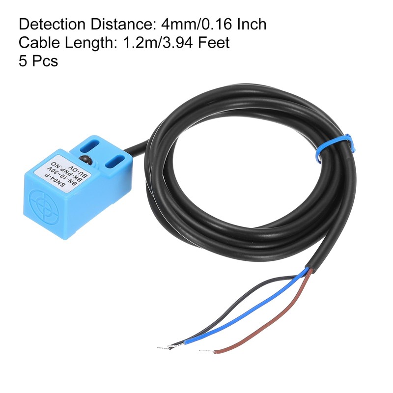 sourcing map Approach Sensor Inductive Proximity Sensor Switch NO Normally