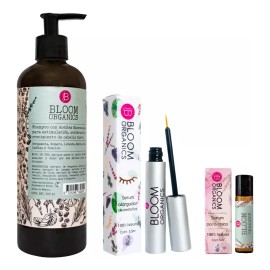 Kit Estimulante Cabello, Cejas Y Pestañas 3 Pzas