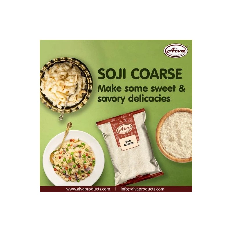 Aiva Soji Coarse (Semolina Coarse) - 4 LB