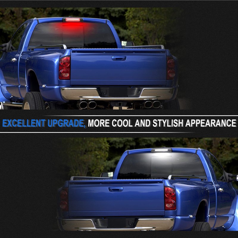 Smoked LED Third Brake Light Replacement for 2002-2008 Ram 1500/2003-2009