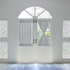 PiccoCasa Blackout French Door Curtain Panel - Blackout Door Curtain