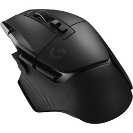 Logicool G Gaming Mouse G502 X Lightspeed Wireless Mouse G502XWL-CRBK Lightforce Hybrid Switch Hero 25K Sensor 13 Programmable Buttons USB Type-C Charging Powerplay Compatible G502X Black PC Windows