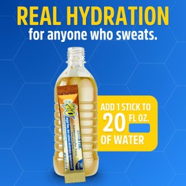 Sqwincher Zero Qwik Stik, Lemonade Tea, Sugar Free, Low Calorie, Low Sodium Electrolyte Powder Hydration Drink Mix, .11 0z Packet (Pack of 50)