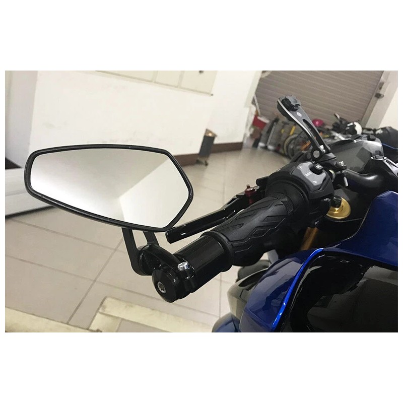 JMTBNO UNIVERSAL Motorcycle Rearview 7/8"Handle Bar Mirrors For 2019 Honda