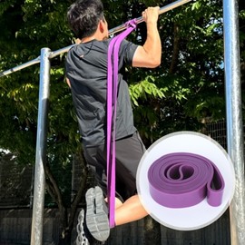 Pull-up stretching iron bar pull-up band chin-up chin-up band 4 steps purple