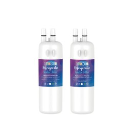 W10295370A Water Filter Replacement, Compatible with EDR1RXD1, EDR1RXD1B, W10295370, WHR1RXD1, KAD1RXD1, P4RFKB2, P8RFWB2L, 46-9930,46-9081 (2 Pack)