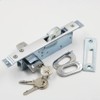 Sliding Door Hook Lock, Zinc Alloy Invisible Security Lock With