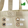 Cesped Printed Jute Bag - Fabric Bag - Cotton Bag
