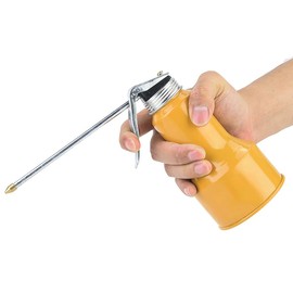 Metal Oil Gun, Aluminum Alloy Oil Can with High Pressure for Cars (400g)