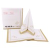 50 Napkins Wedding Fabric-Like 40 x 40 cm – Just