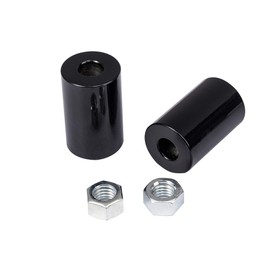 2'' Rise Handlebar Risers Extension For Harley Davidson 1-1/4'' Handlebars Black Motorcycle Spacers