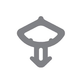 Upvc Rubber Gasket Bubble Flipper Weather Draught Seal Window Door