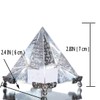 Waltz&F Crystal Sanskrit Pyramid with Pillars Home Office Party Desk