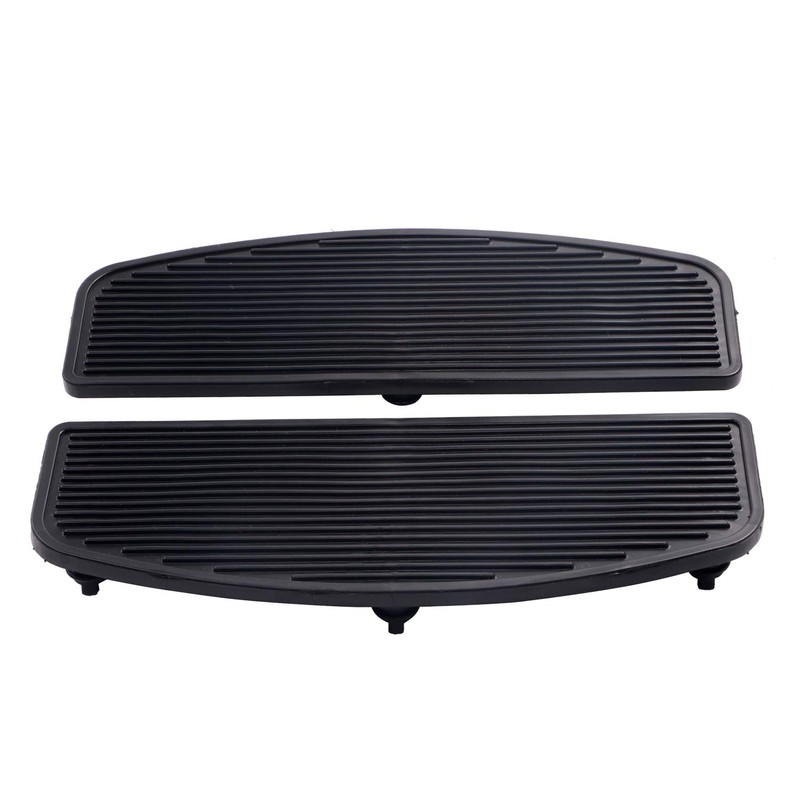 Rubber Front Rider Insert Floorboard Footpeg Footboards for Harley Touring