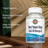 Kal Arroz de levadura roja COQ10 Omega 3, 60 unidades