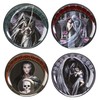Ebros Gift Pack Of 4 Gothic Dance With Death Grim