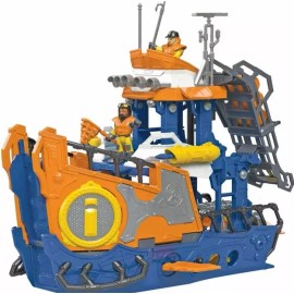 Fisher-Price B56/117 NEW!!! Fisher Price Imaginext Deep Sea Mission Command Ship Boat DFX93
