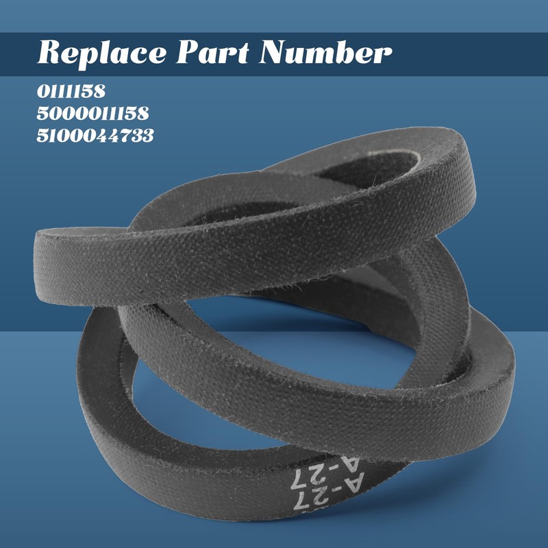 Esttlamer V-Belt A27 Drive Belt Replacement for Wacker Neuson WP1550