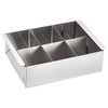 ori Seisakusho C-001 Dessert Agar Sink Mold, 6 Pieces, Stainless