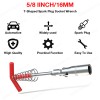 SHENKENUO Spark Plug Removal Tool 16mm T-Bar T-Handle Flexible Spanner