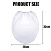 10Pcs Paint Strainer Bags, 1 Gallon Nylon Filter Bags White