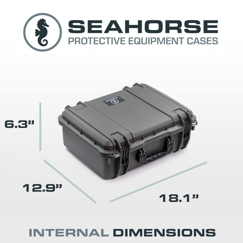 Seahorse 720 Heavy Duty Protective Dry Box Case Without Foam