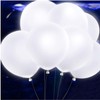 40 LED Luminous Balloons White Quality Balloons for Party, Birthday,