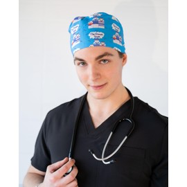 Louis + Phil Anesthesia Dream Team Men's/Unisex Scrub Cap