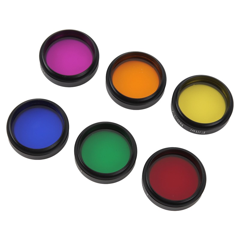 Telescope Filters 6 in 1 1.25in Compatibility Telescope Moon Filter